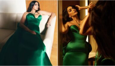 Sonam Kapoor brings ‘Wicked’ energy and bold drama in jaw-dropping green gown, fans compare her to Kim Kardashian | Fashion Trends
