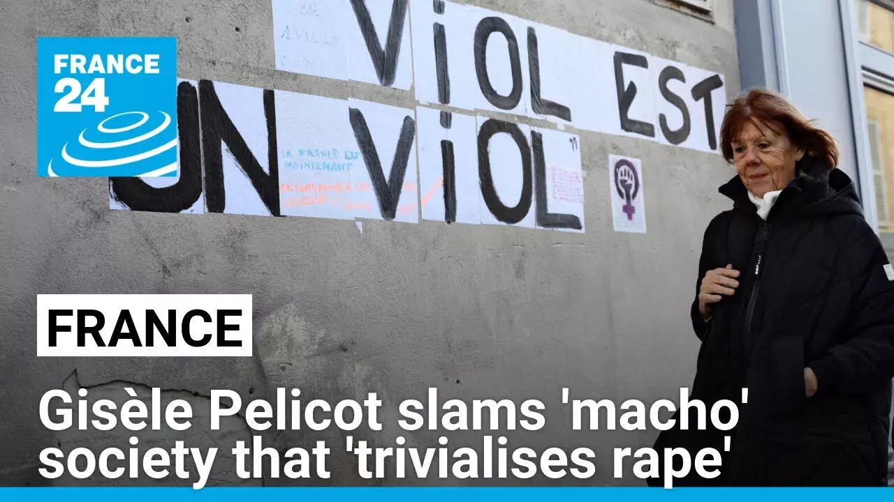 Gisèle Pelicot slams 'macho' society that 'trivialises rape' in closing statement • FRANCE 24