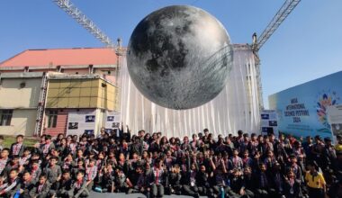 Massive Moon Replica At IIT