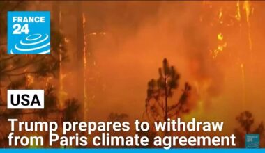 Trump prepares to withdraw from Paris climate agreement • FRANCE 24 English