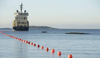 Telecommunications cable between Sweden, Finland disrupte