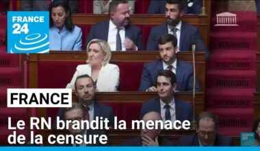 France : Michel Barnier sous la menace de censure du RN sur le budget • FRANCE 24