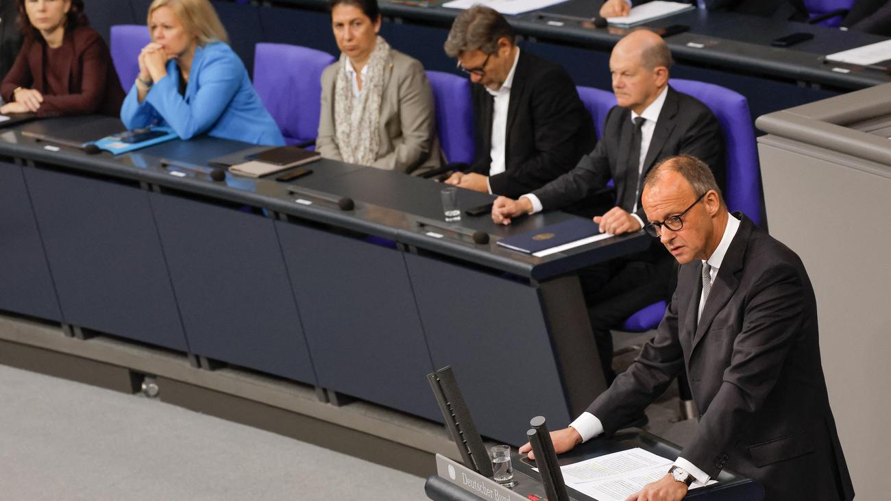 Ukraine: Merz kritisiert Baerbocks Aussagen zu möglichem Friedenseinsatz