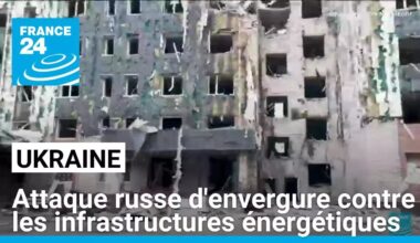 Ukraine : au moins un million d'habitants dans le noir après une attaque russe • FRANCE 24