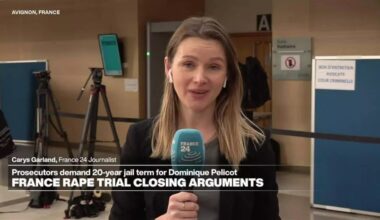 Prosecutors seek up to 15-year terms for defendants in French mass rape trial • FRANCE 24 English