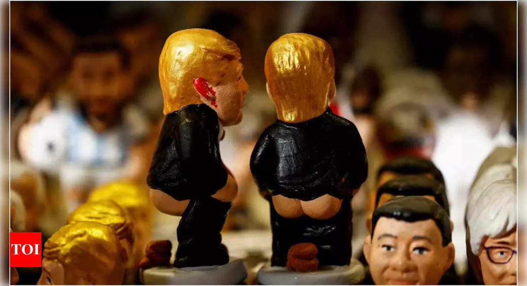 US President-elect Donald Trump figurine reappears in Spain's 'pooper' collection
