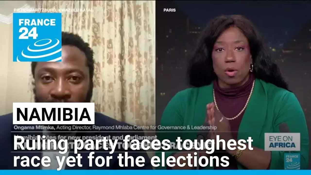 Namibia: Ruling party faces toughest race yet for the elections • FRANCE 24 English