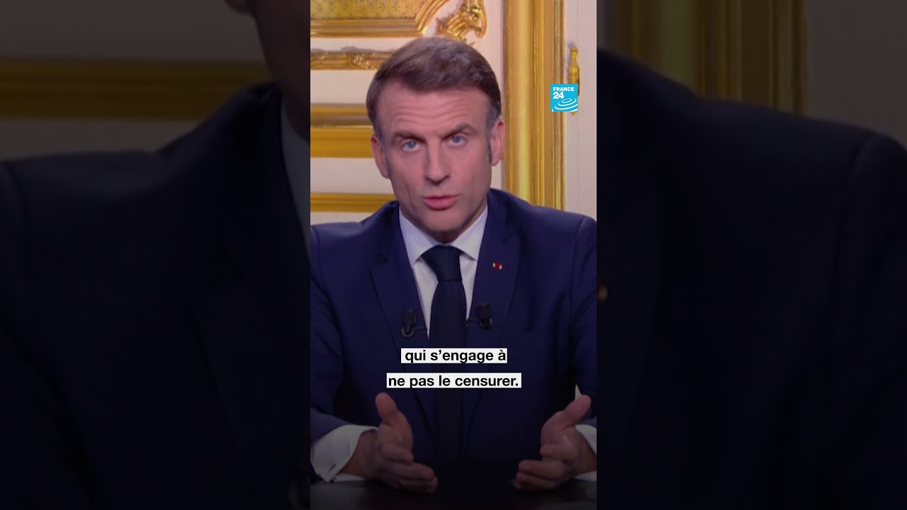 🇫🇷 Que retenir de l'#allocution de #Macron après la censure du #gouvernement #Barnier ? • FRANCE 24