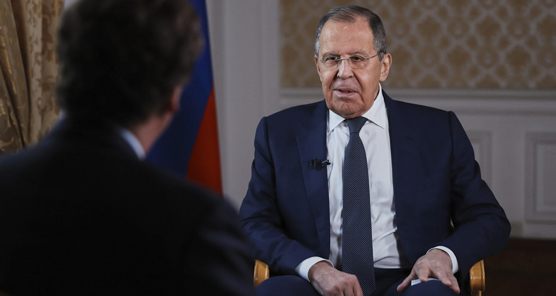 Russia Sergey Lavrov Tucker Carlson Interview