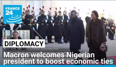 Macron welcomes Nigerian president in first state visit since 2000 • FRANCE 24 English