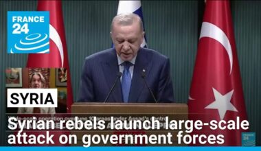Syrian rebels launch large-scale attack on government forces in Aleppo province • FRANCE 24