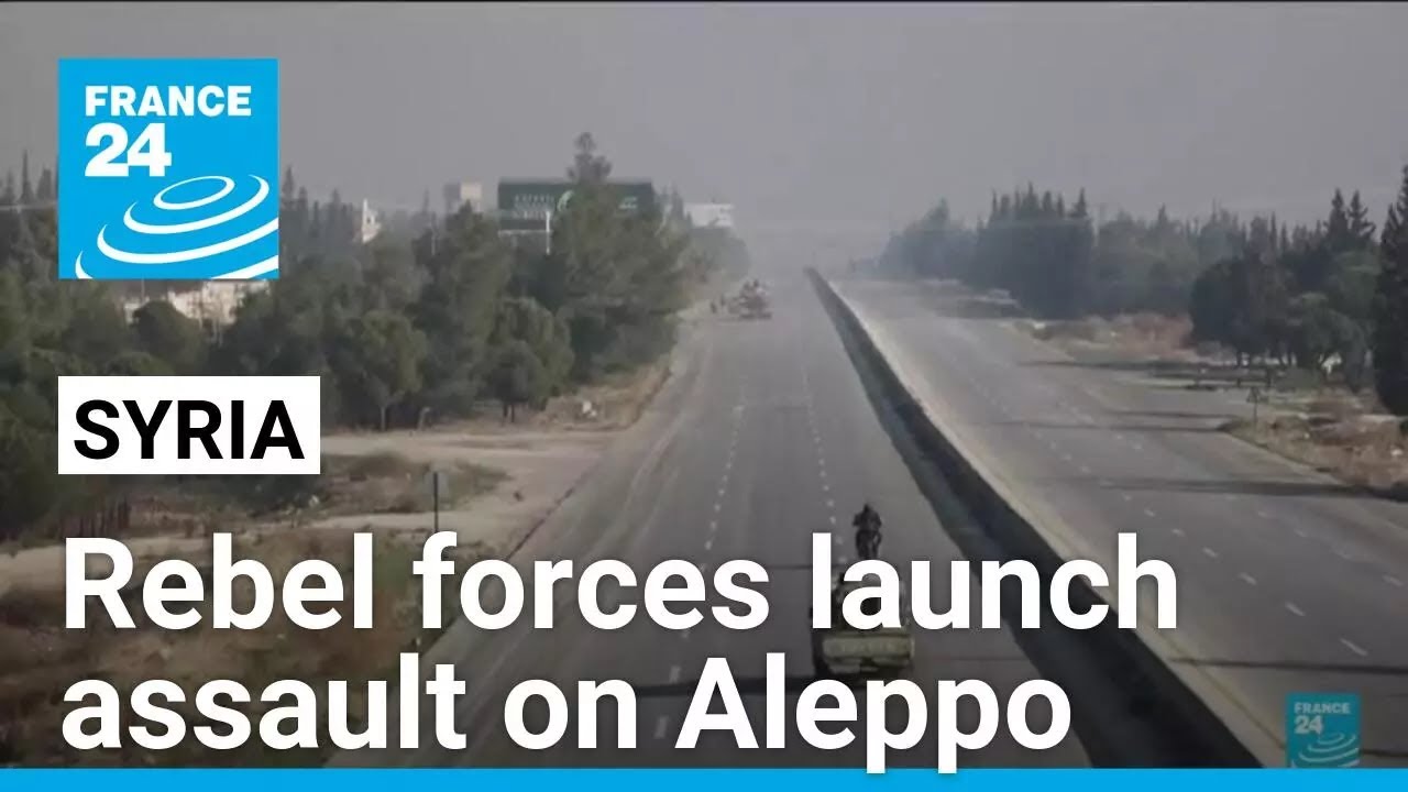 Islamic rebel forces breach Syria's second largest city • FRANCE 24 English