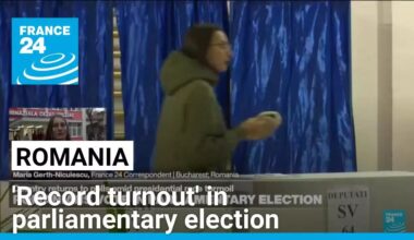 'Record turnout' in Romania's parliamentary election • FRANCE 24 English