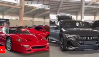 Watch: Syrian rebels find Ferraris, Rolls-Royces, and other luxury cars in Bashar al-Assad's palace
