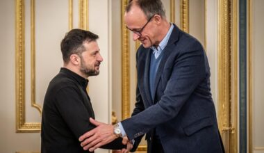 Ukraine-Krieg: Friedrich Merz fordert bei Besuch in Kyjiw europäische Kontaktgruppe
