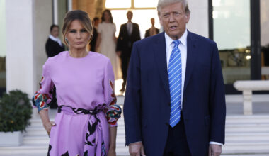 Melania Trump and Donald Trump