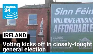 Irish voters head to polls in closely-fought general election • FRANCE 24 English