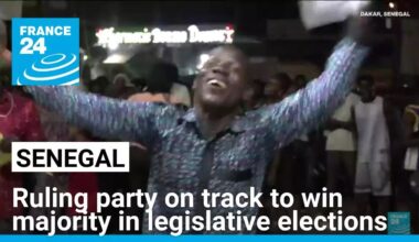 Senegal ruling party on track to win majority in legislative elections • FRANCE 24 English