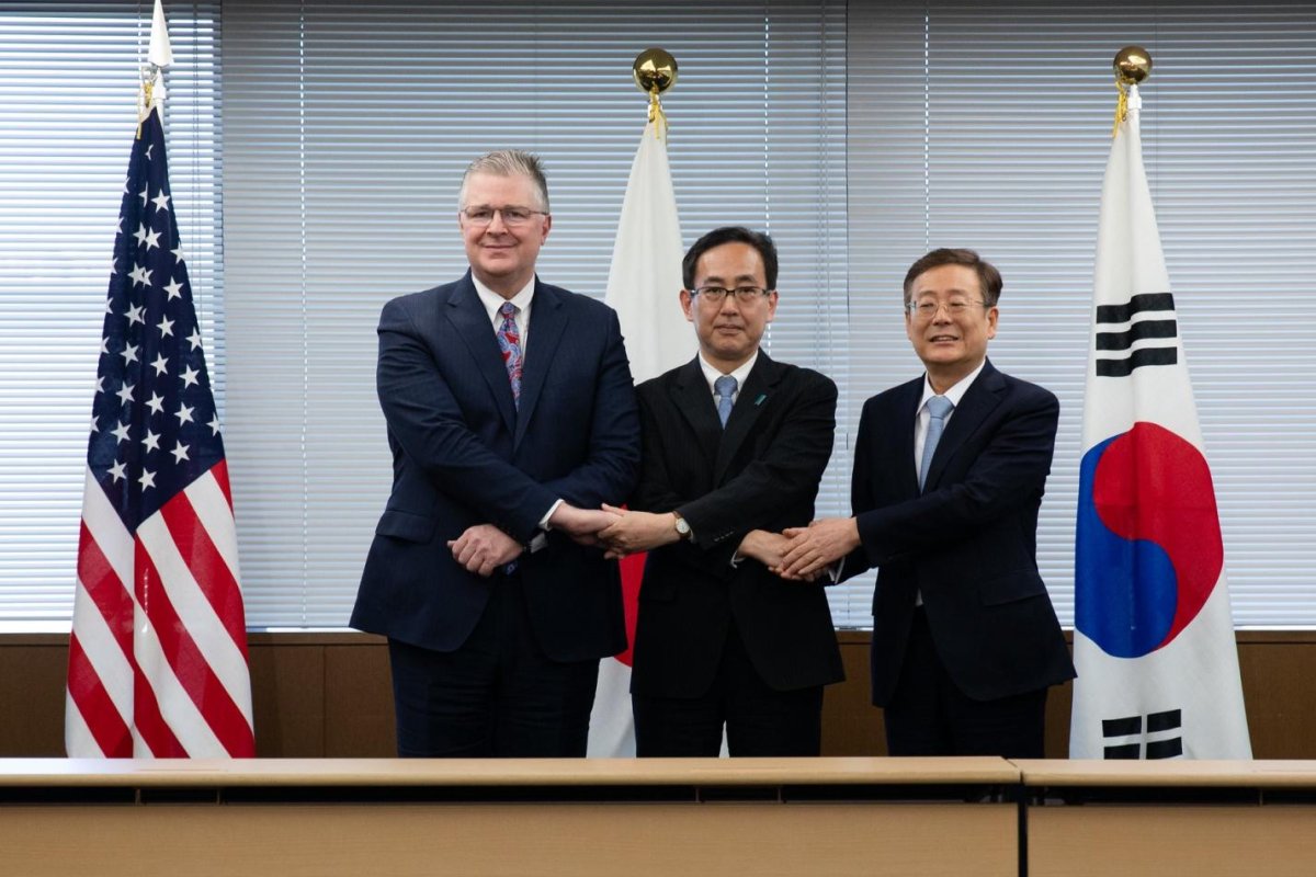 U.S., Japan, Republic of Korea meet over 'concerning developments' in DPRK, Russia