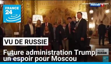 "Vu de Russie" : la future administration Trump, en phase avec les attentes de Moscou • FRANCE 24