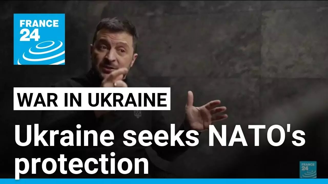 Zelensky calls for NATO to protect parts of Ukraine's territory • FRANCE 24 English