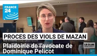 Procès des viols de Mazan : plaidoirie de l'avocate de Dominique Pelicot • FRANCE 24