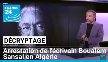 Décryptage : arrestation de l'écrivain Boualem Sansal en Algérie • FRANCE 24