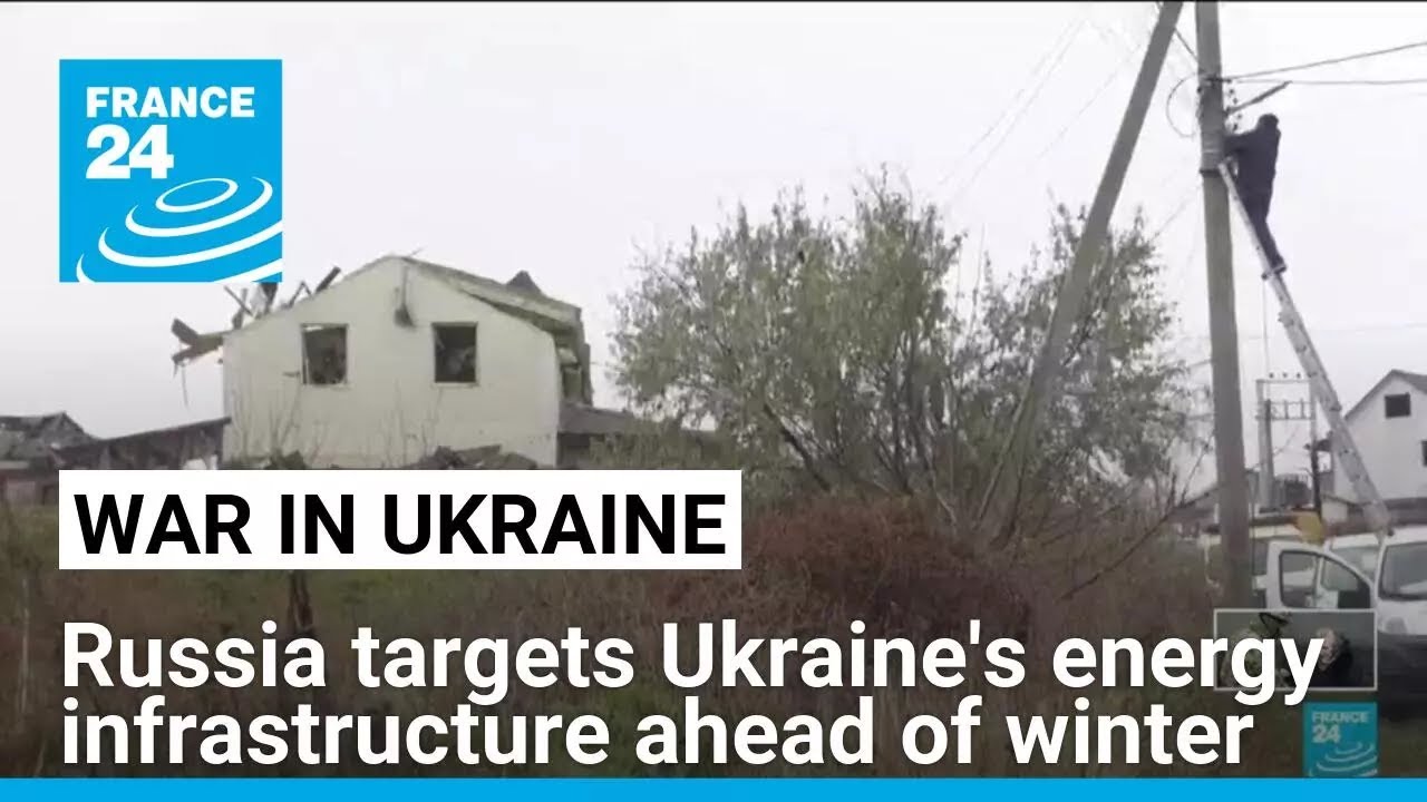 Russia targets Ukraine's energy infrastructure ahead of winter • FRANCE 24 English