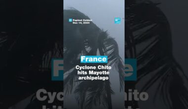🌪️ #Cyclone batters #France's #Mayotte territory, killing at least two people • FRANCE 24 English