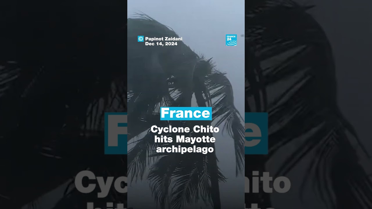 🌪️ #Cyclone batters #France's #Mayotte territory, killing at least two people • FRANCE 24 English