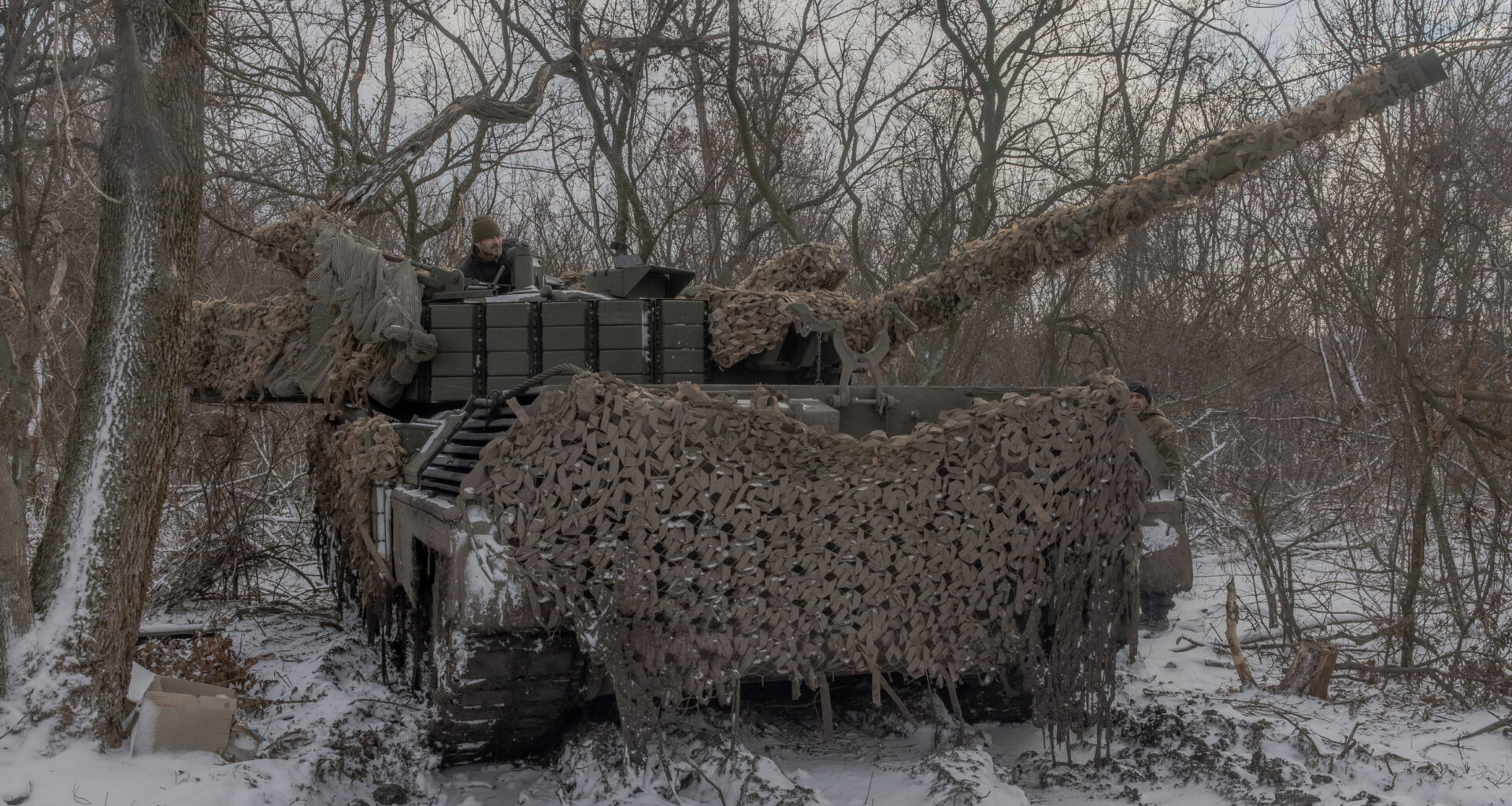 Ukrainian tank commander