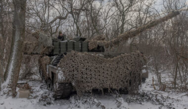 Ukrainian tank commander