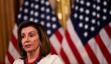 Pelosi Recovering from Hip Surgery in Germany Following Fall at World War II Event