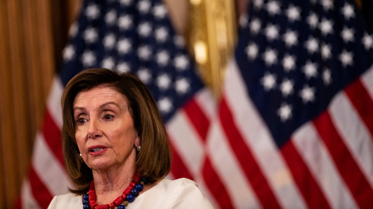 Pelosi Recovering from Hip Surgery in Germany Following Fall at World War II Event