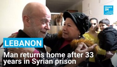 ‘More than a hero’: Lebanese man returns home after 33 years in Syrian prison • FRANCE 24