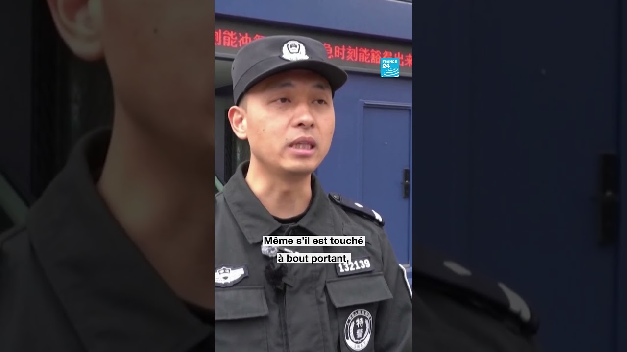 👮🤖 Nouvelle recrue dans la #police en #Chine : un #robot en forme de pneu • FRANCE 24