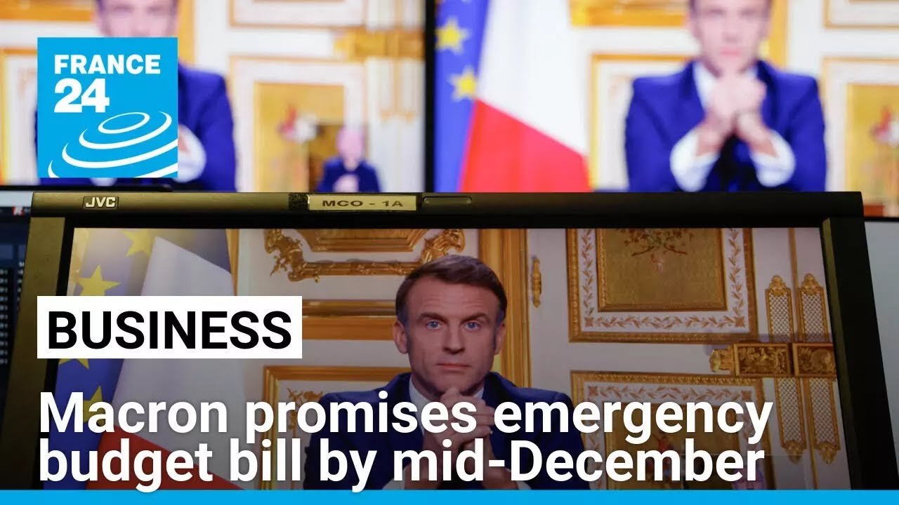 With the government down, what will happen to France's budget? • FRANCE 24 English