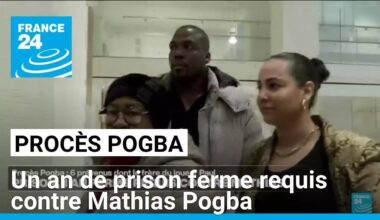 Procès Pogba : un an de prison ferme requis contre Mathias, le frère de Paul Pogba • FRANCE 24