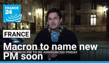 Macron to name new French PM Friday after days of deadlock • FRANCE 24 English