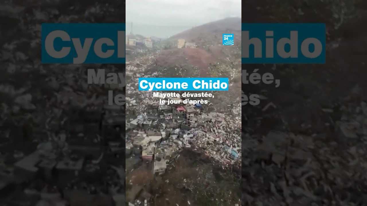 Cyclone #Chido : #Mayotte dévastée, le jour d'après• FRANCE 24
