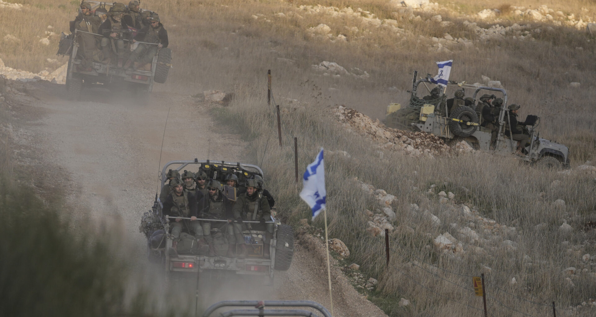 Israeli soldiers in Syria
