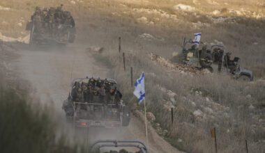 Israeli soldiers in Syria
