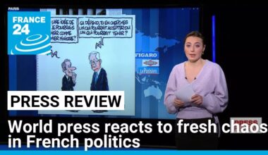 France without a government once again: What's next? • FRANCE 24 English