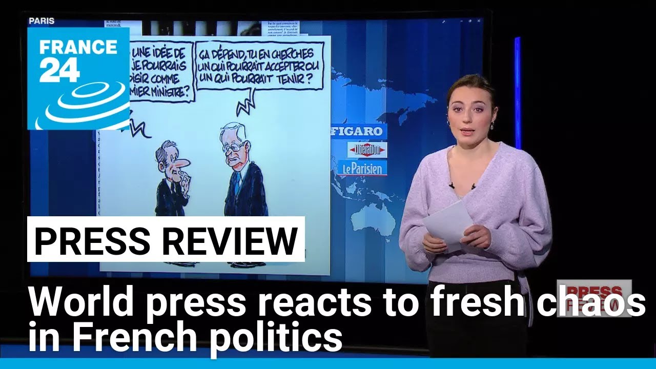 France without a government once again: What's next? • FRANCE 24 English