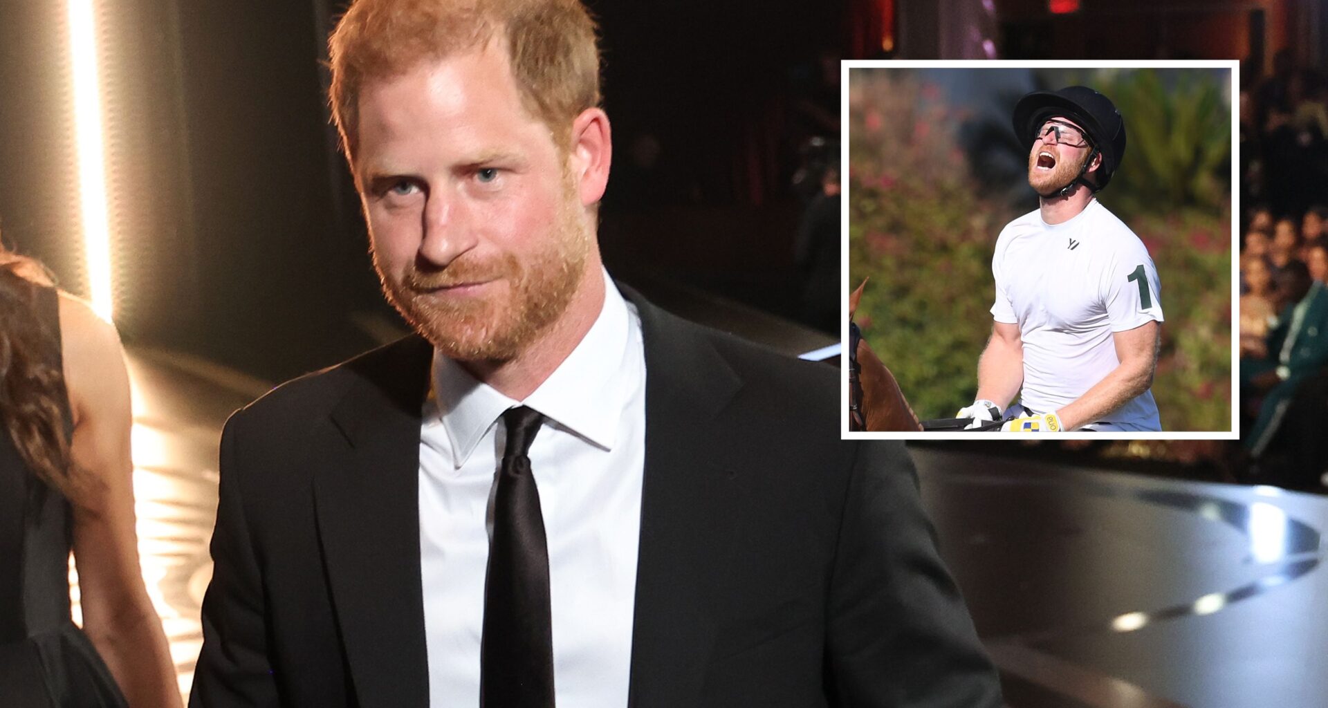 Prince Harry at Awards and Playing Polo