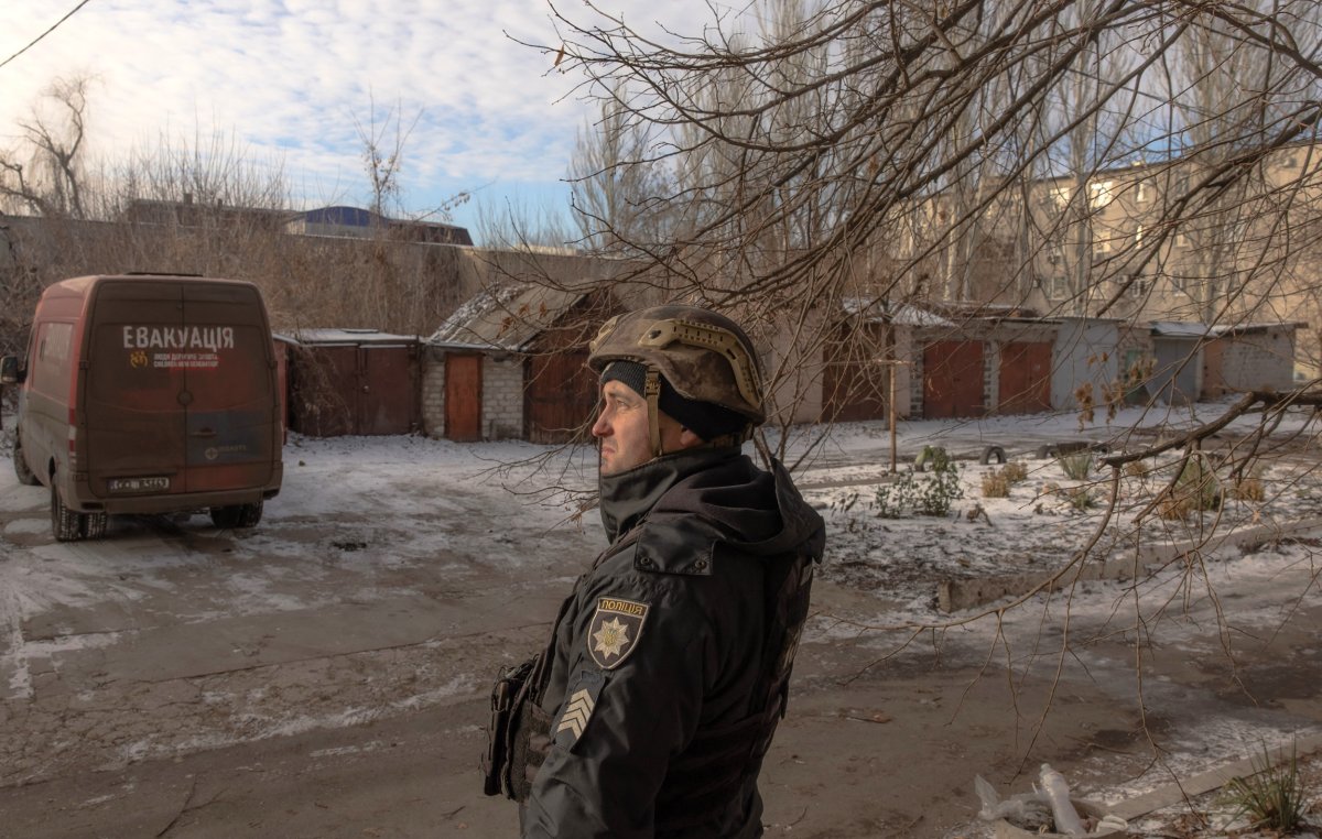 Ukrainian soldier