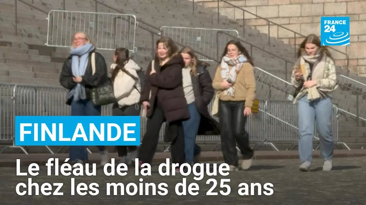 Finlande : le fléau de la drogue chez les jeunes atteint un niveau sans précédent • FRANCE 24