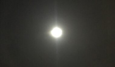 The moon!
