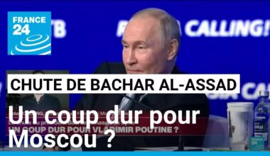 La chute de Bachar al-Assad : un coup dur pour Moscou ? • FRANCE 24