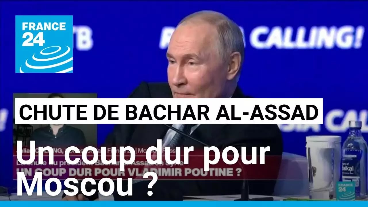 La chute de Bachar al-Assad : un coup dur pour Moscou ? • FRANCE 24